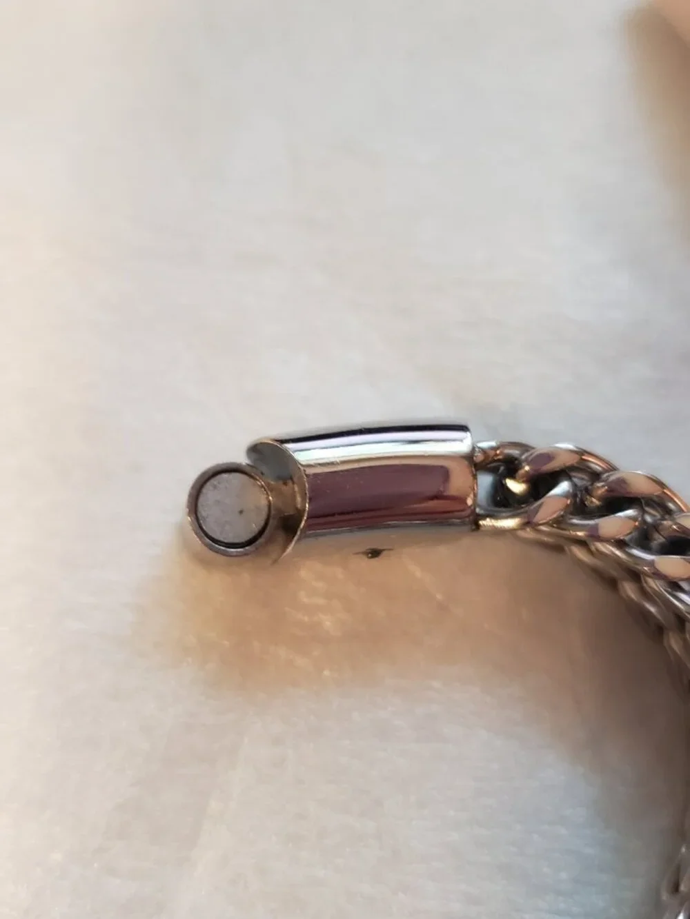 NWT Avon Studio 1886 Men's Stainless Steel Braided Chain Bracelet 8.5